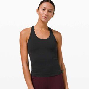 lululemon Cool Racerback Short Tank Top *Nulu, size 6, black